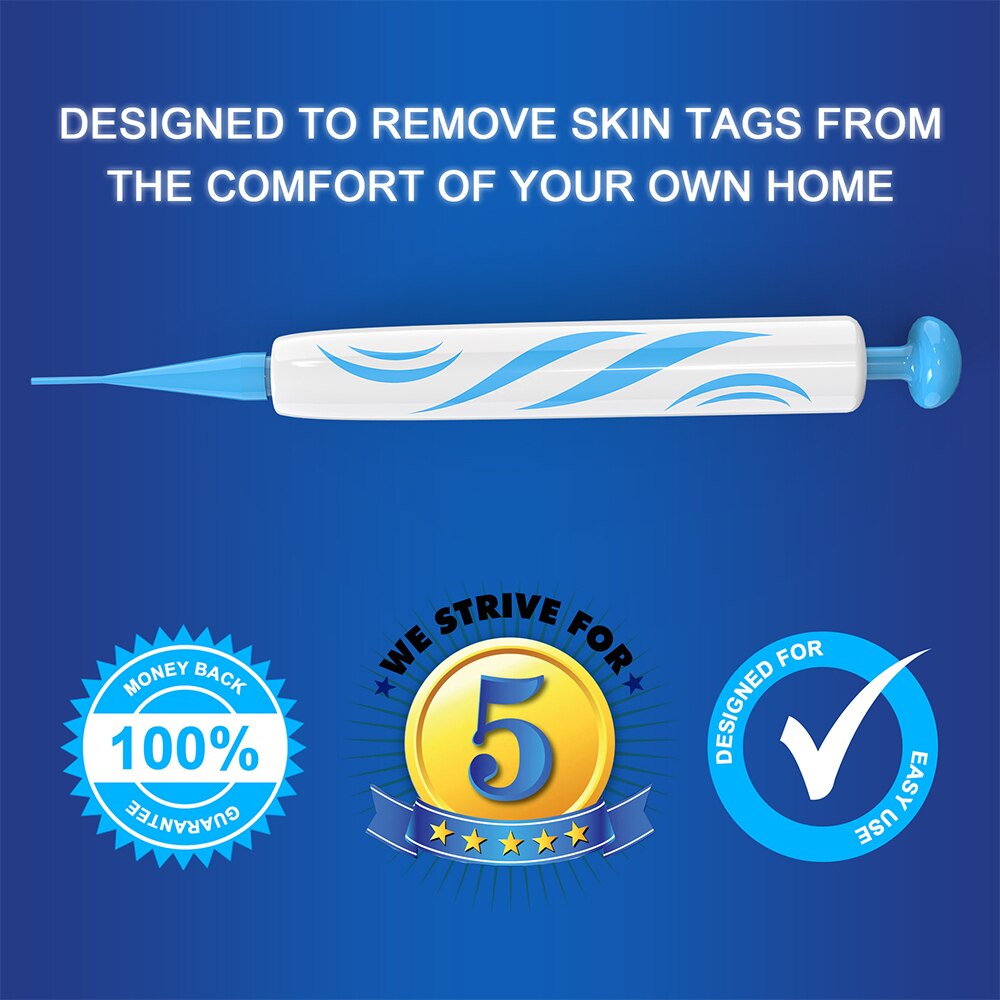 Auto Skin Tag Remover Kit - Safe Painless Wart & Mole Removal Pen