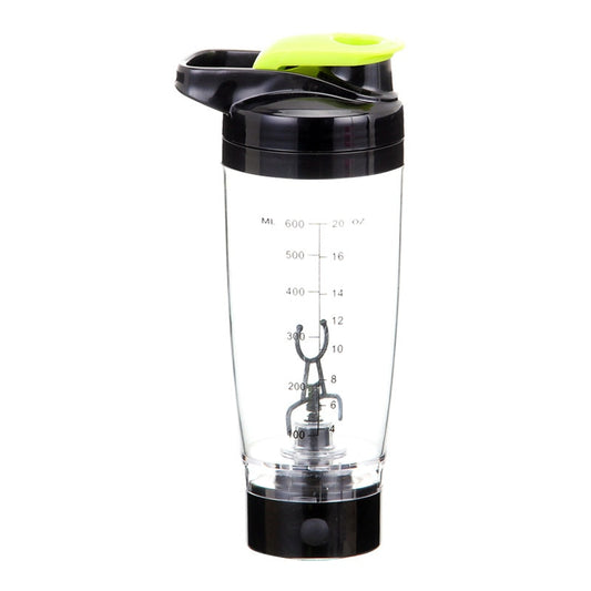 600ml electric protein shaker blender smart water bottle for gym coffee and milk