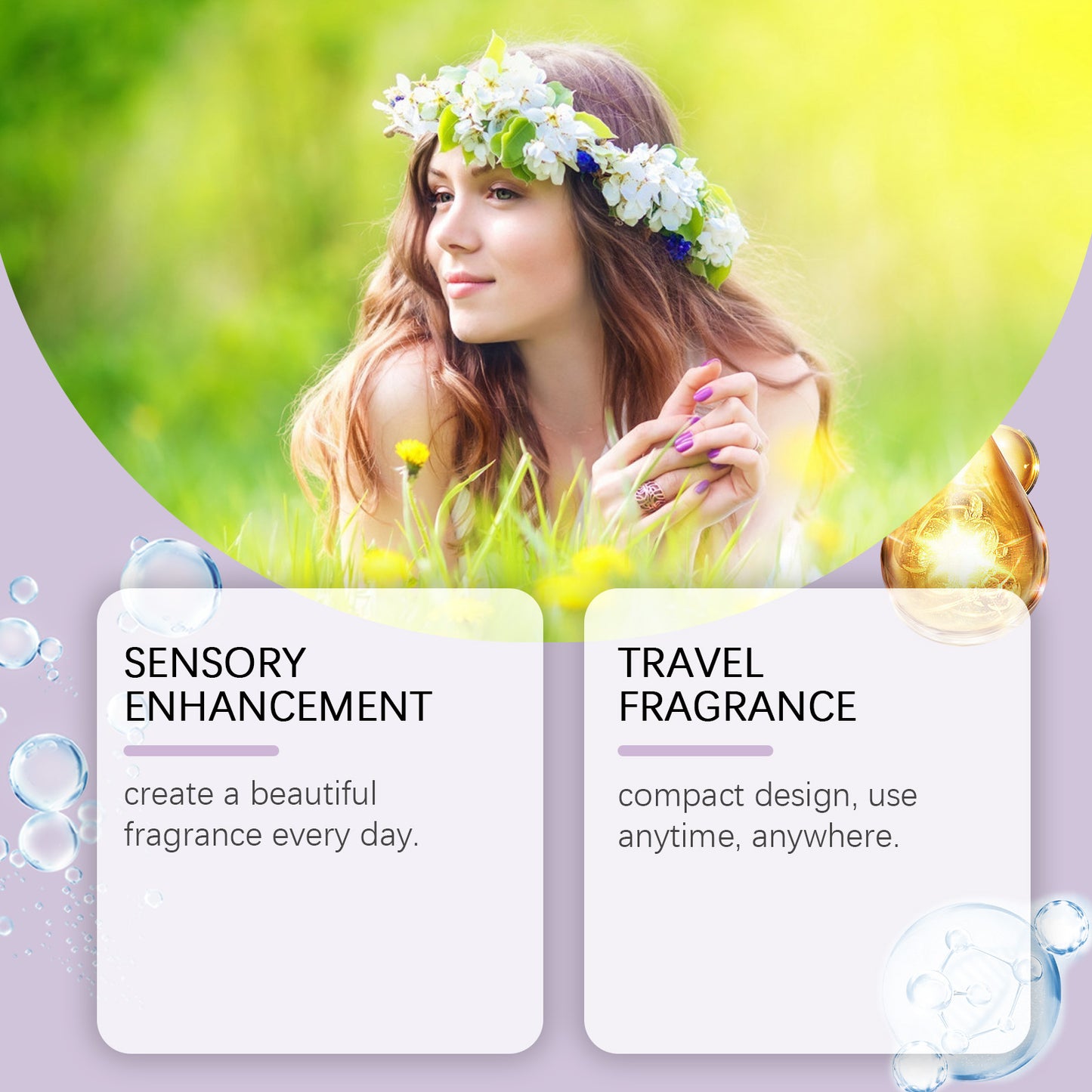 Roxelis Lavender Fragrance Solid Balm – Everyday Portable Fresh Scent