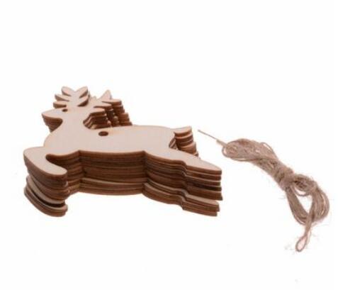 Wooden Christmas Pendant Ornaments - Festive Tree Decorations & Gifts