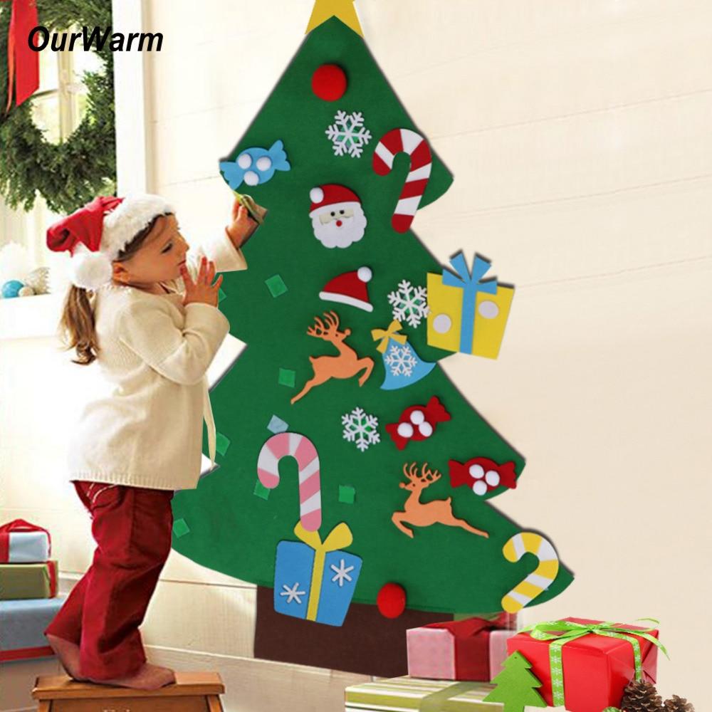 DIY Felt Christmas Tree - Children’s Gifts & Wall Decoration