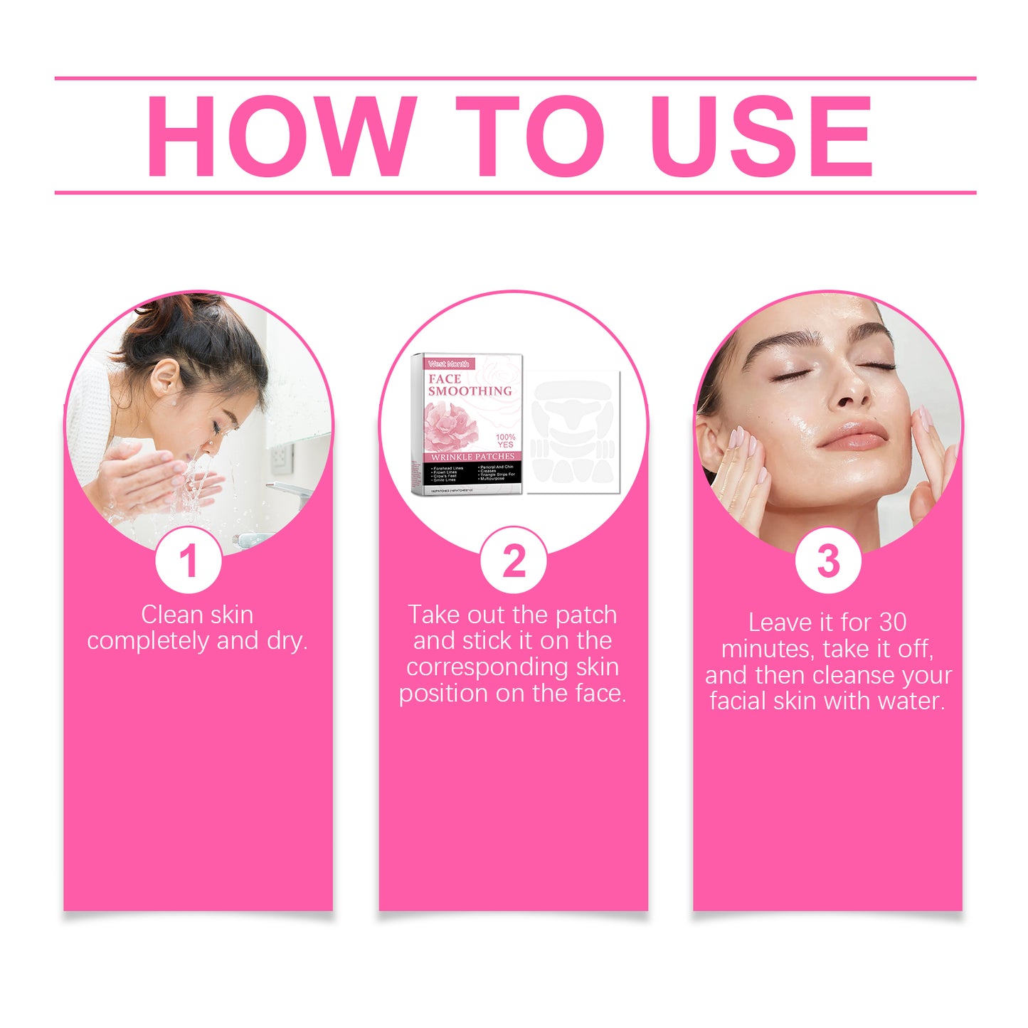 West&Month Facial Care Patch – Firming, Lifting & Deep Nourishing Skin Care