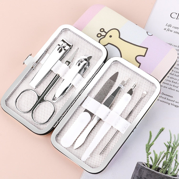 Scissors Nail Clippers Set – Dead Skin Pliers, Nail Cutting Pliers, Pedicure Knife & Manicure Tools