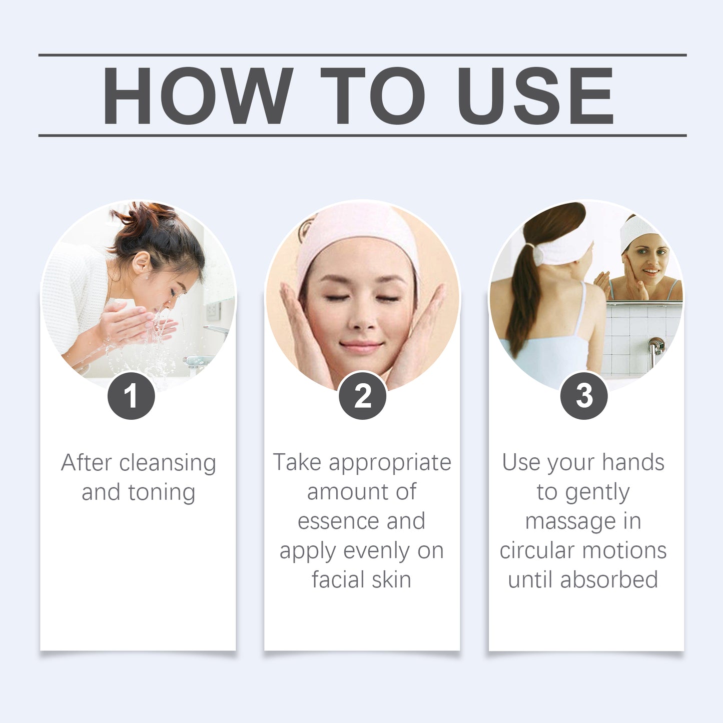 Huyết thanh phục hồi Peptide Đồng OUHOE dưỡng ẩm, cấp ẩm, làm săn chắc và trẻ hóa da mặt với huyết thanh Peptide Đồng xanh dương.