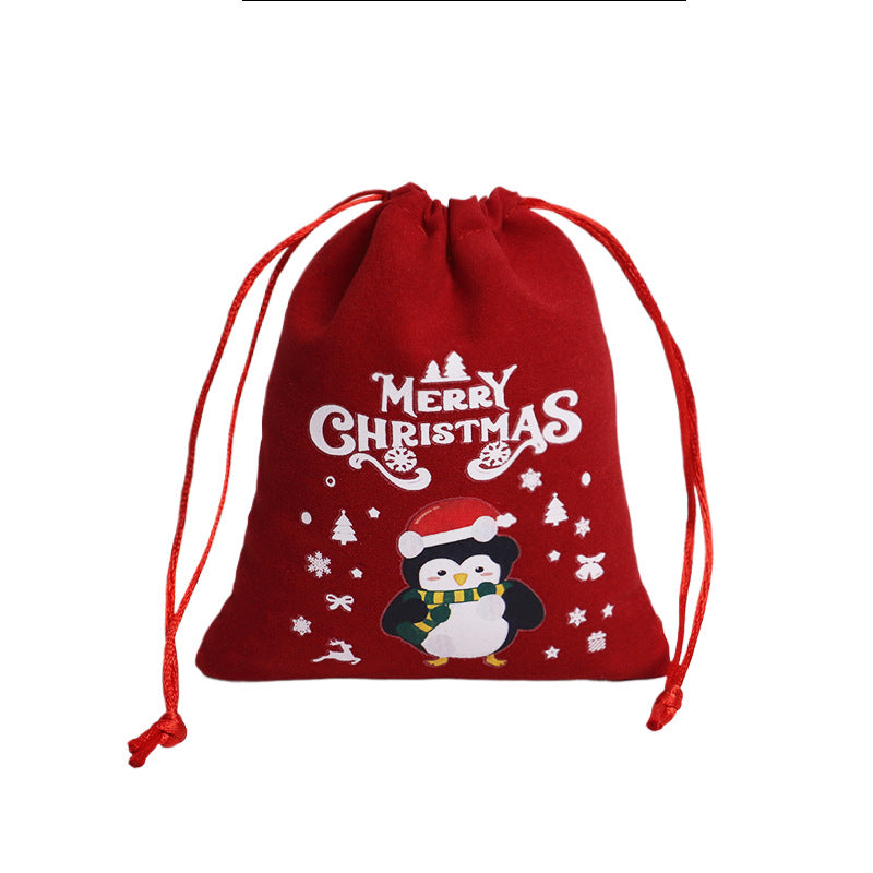 Christmas Gift Drawstring Bags – Velvet & Linen Pouches for Jewelry, Bracelets & Candy