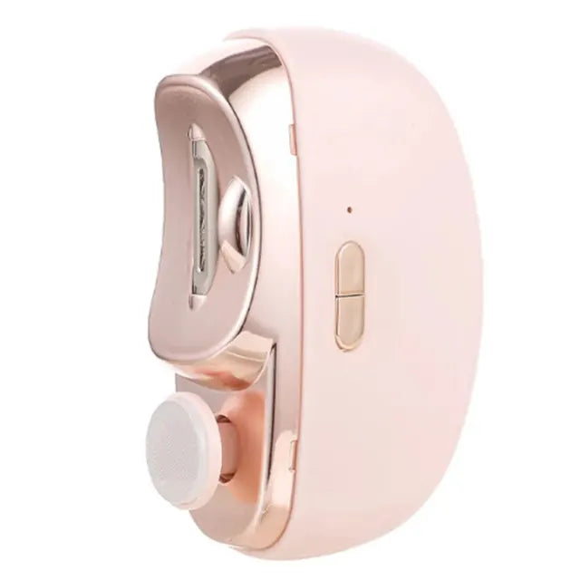 2-in-1 Electric Nail Clippers – Manicure Anti-Splash Nail Trimmer for Baby Fingers, Toes & Thick Nails Pedicure Cutter Tools