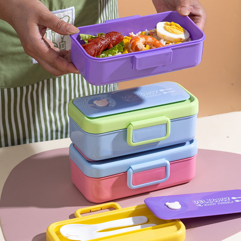 Cartoon Cute Fashion Microwaveable Portable Lunch Box