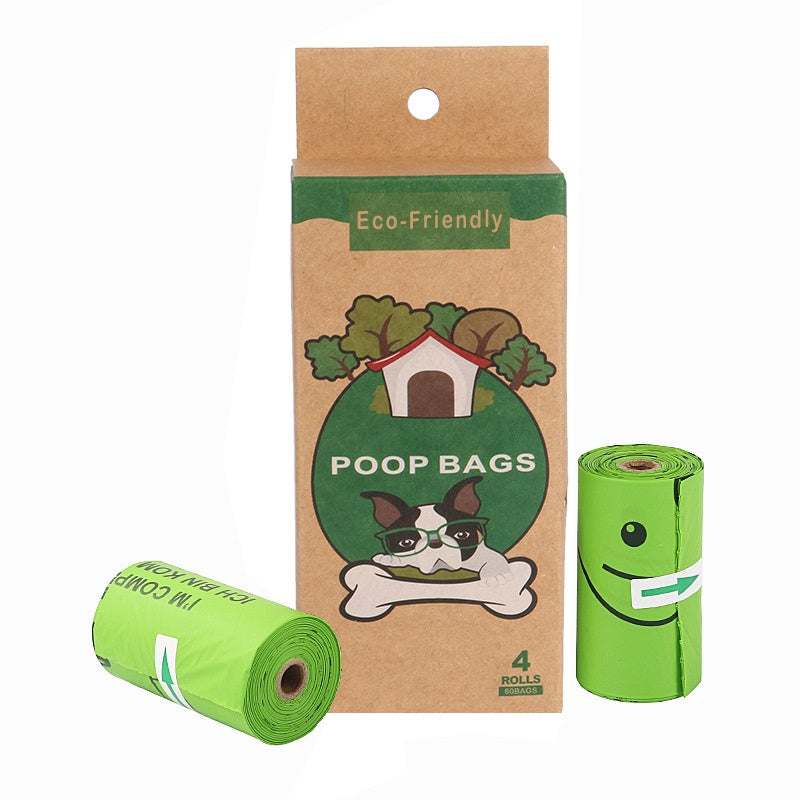 Biodegradable Pet Waste Bags – Eco-Friendly Corn Starch PLA Poop Bags