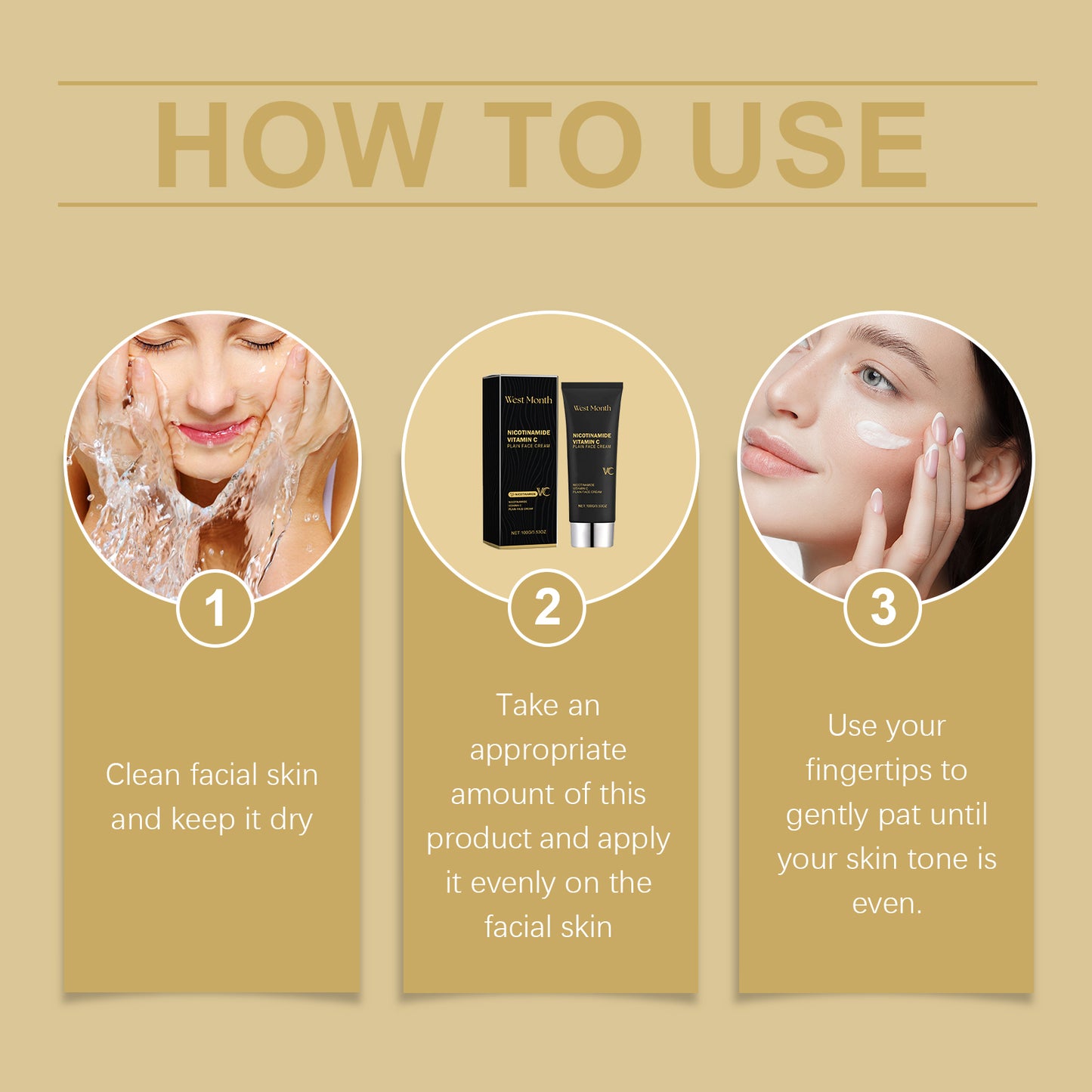 West&Month Plain Face Cream – Brightening & Skin Toning Beauty