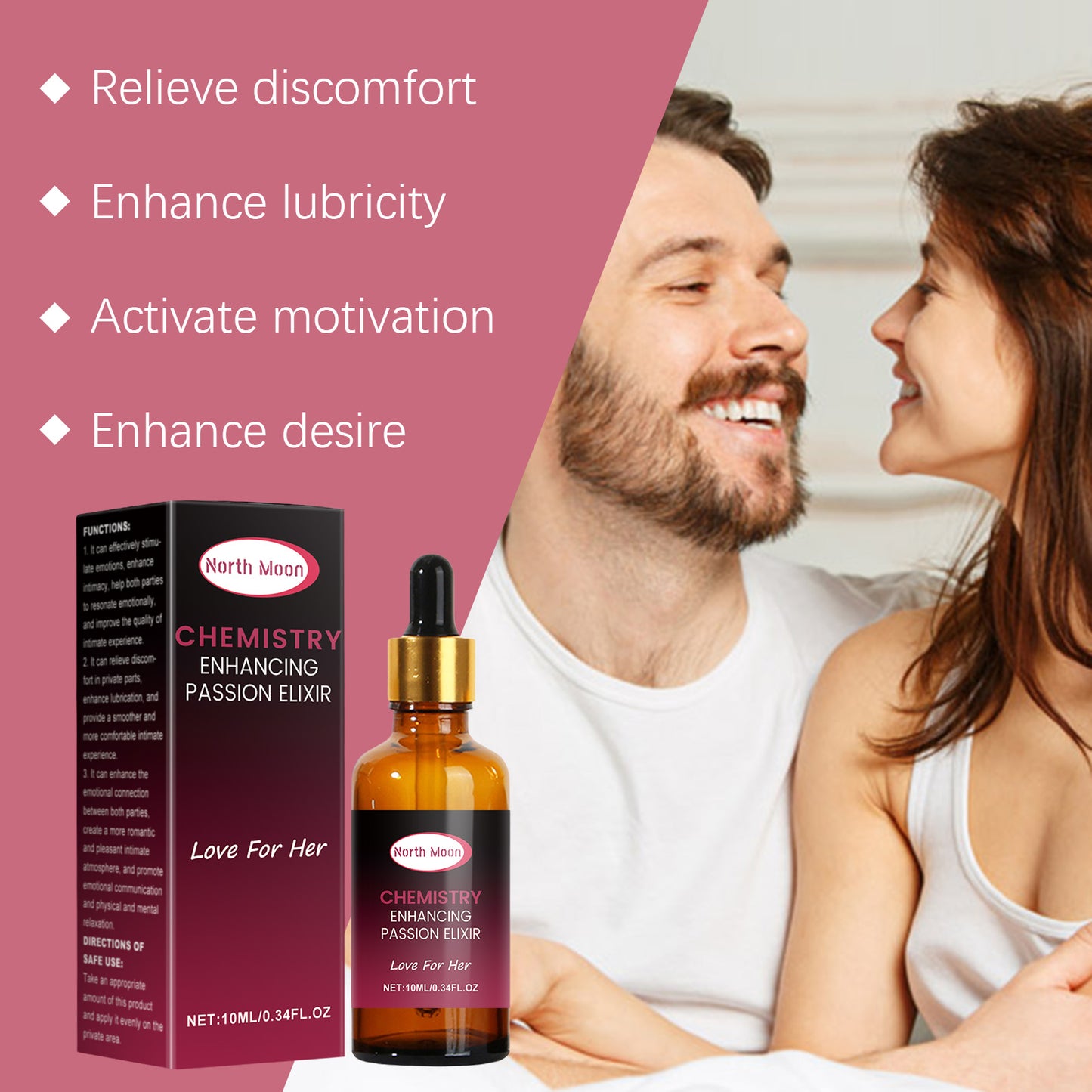 Pheromone Serum – Moisturizing & Enhancing Intimacy Gentle Serum