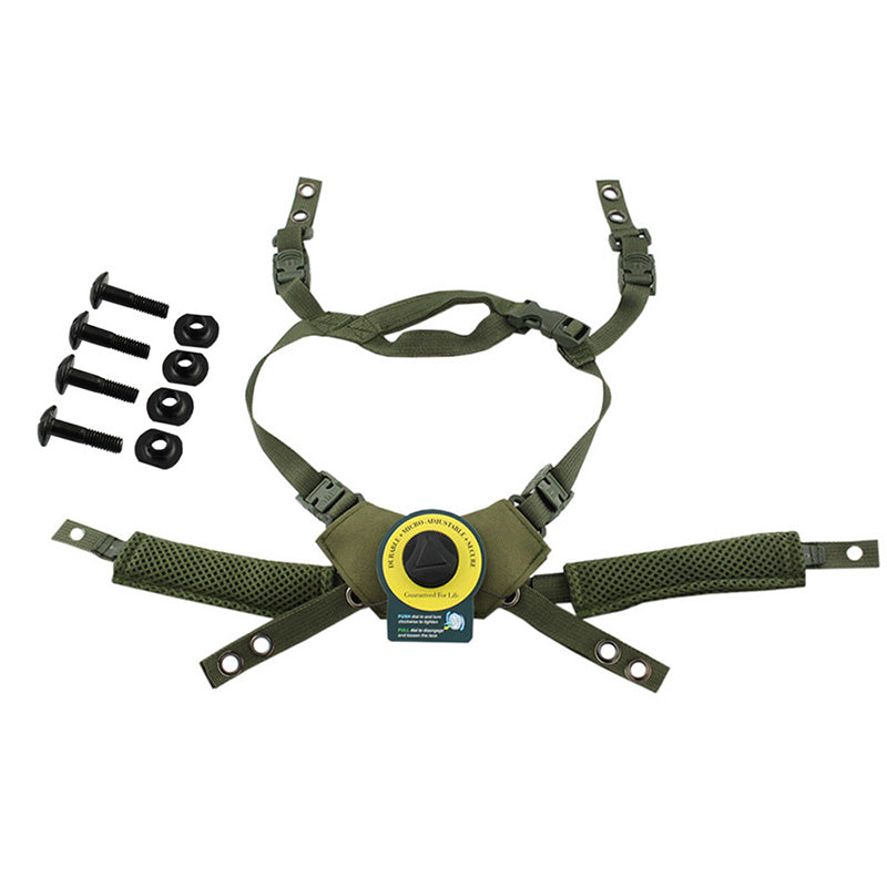 Full Memory Helmet Foam Liner 2nd Gen FAST Tactical Cushioning Pad with Knob Adjustment Strap