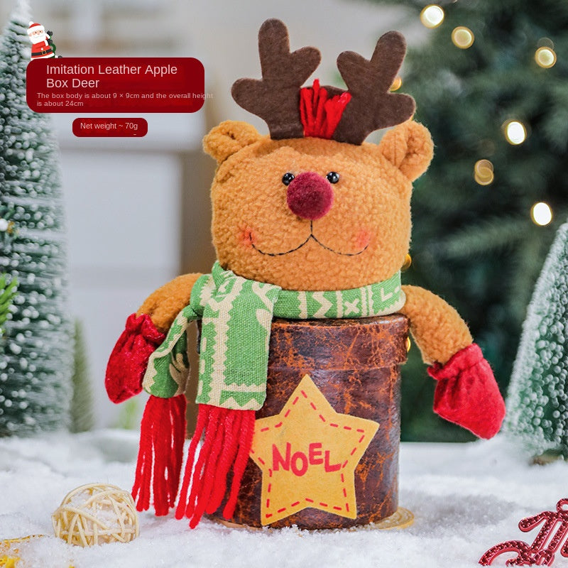 Christmas Cartoon Tote Gift Bags – Candy, Apple & Gift Packaging for Kids