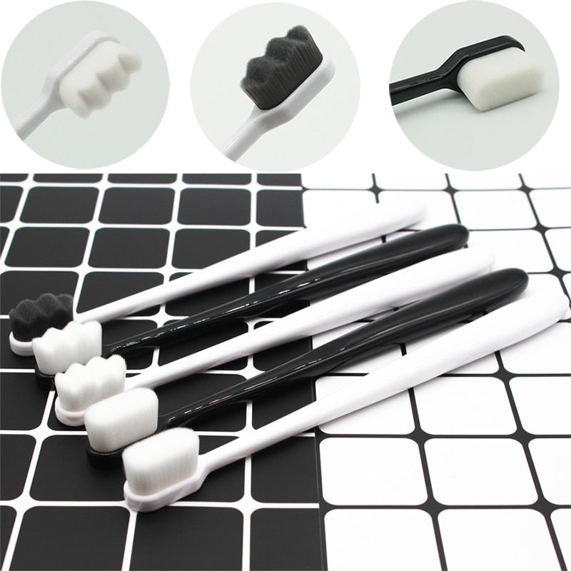 1PC Ultra-Thin Super Soft Toothbrush – Portable Eco-Friendly Oral Care Tool