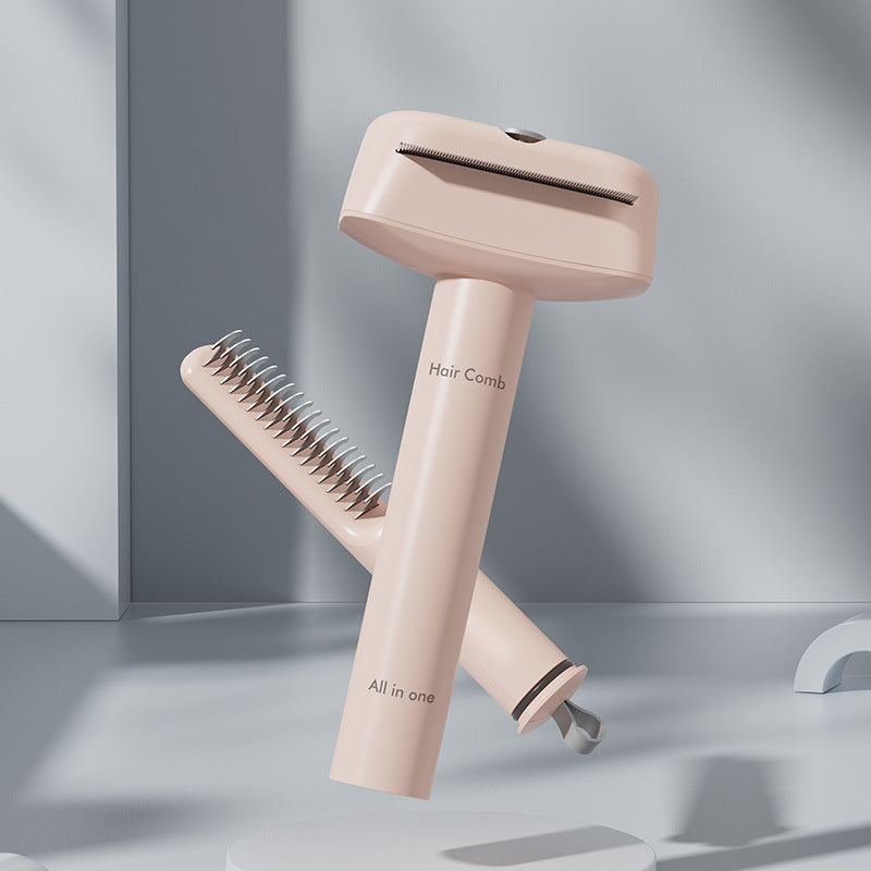 3-in-1 Pet Hair Comb – Unknotting & Grooming Device for Cats and Dogs