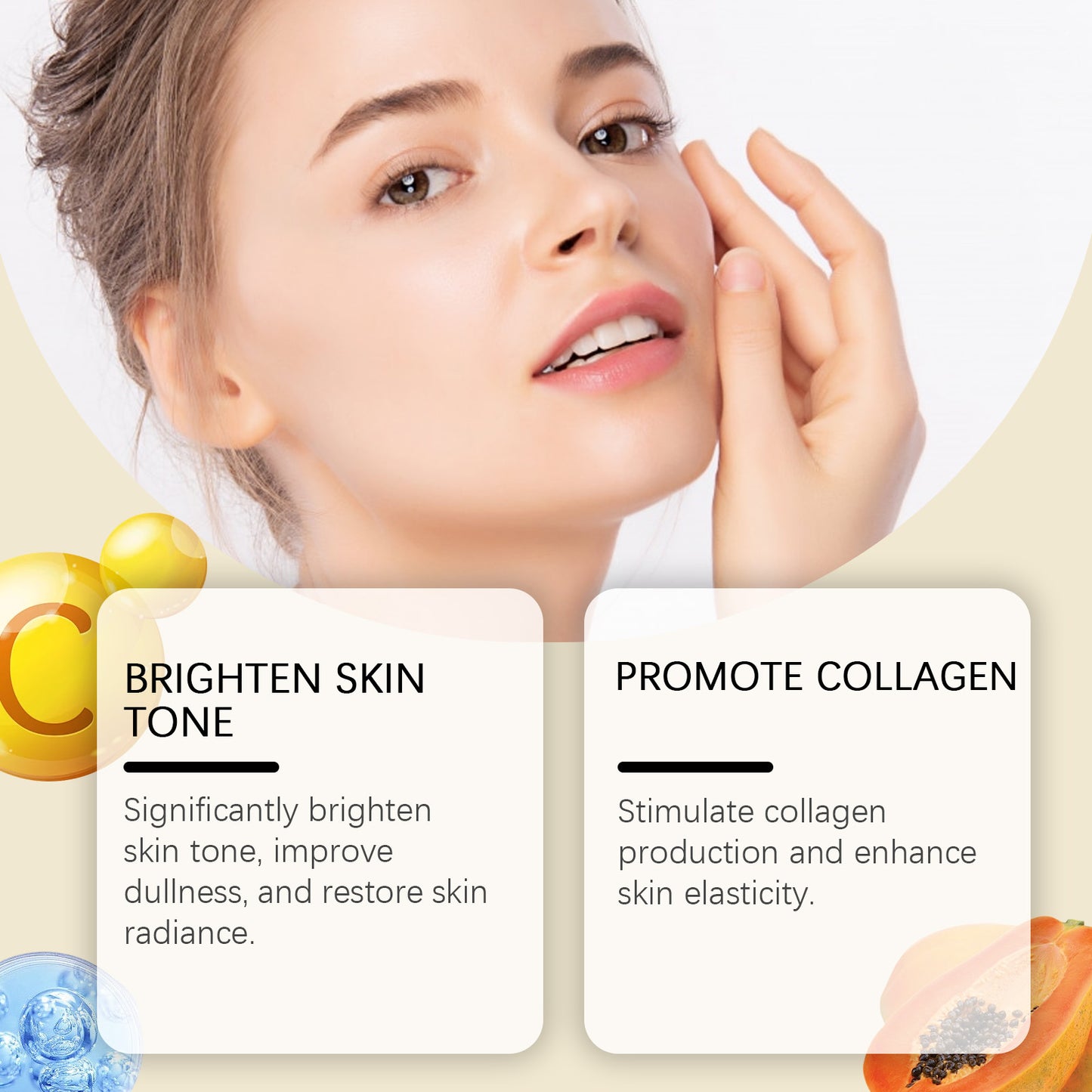 Serum Vitamin C West&amp;Month, Serum dưỡng ẩm nhẹ nhàng, làm sáng và giảm thâm nám da.