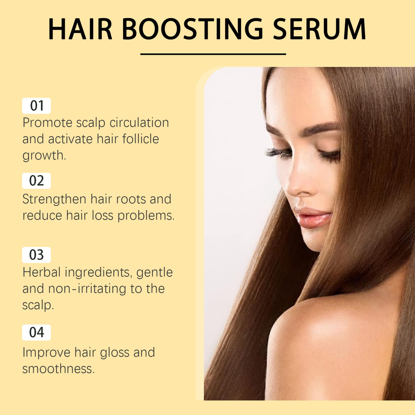 Hoegoa Hair Care Herbal Serum – Revitalizing Scalp & Hair Flourish Oil Serum