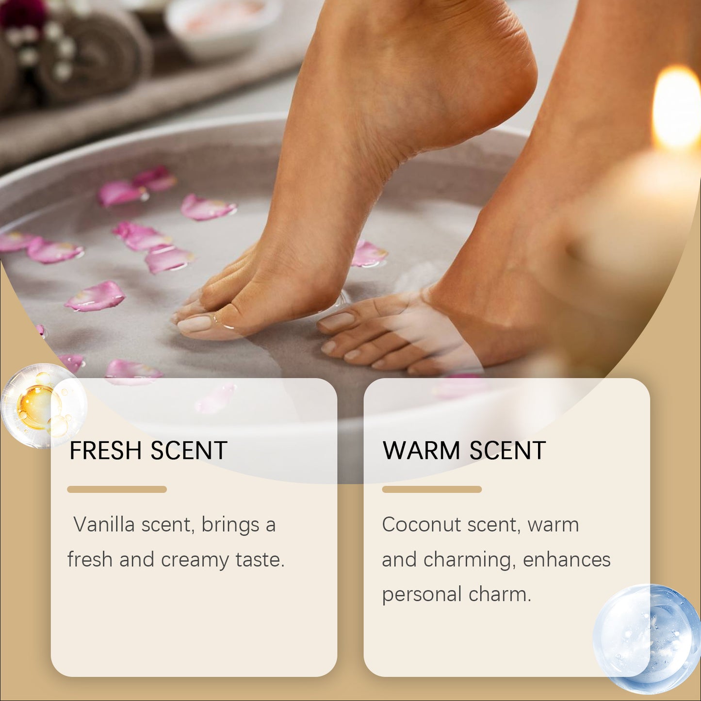 Roxelis Vanilla Coconut Body Perfume Spray – Fresh, Romantic & Portable