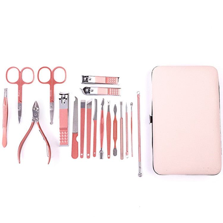 Scissors Nail Clippers Set – Dead Skin Pliers, Nail Cutting Pliers, Pedicure Knife & Manicure Tools