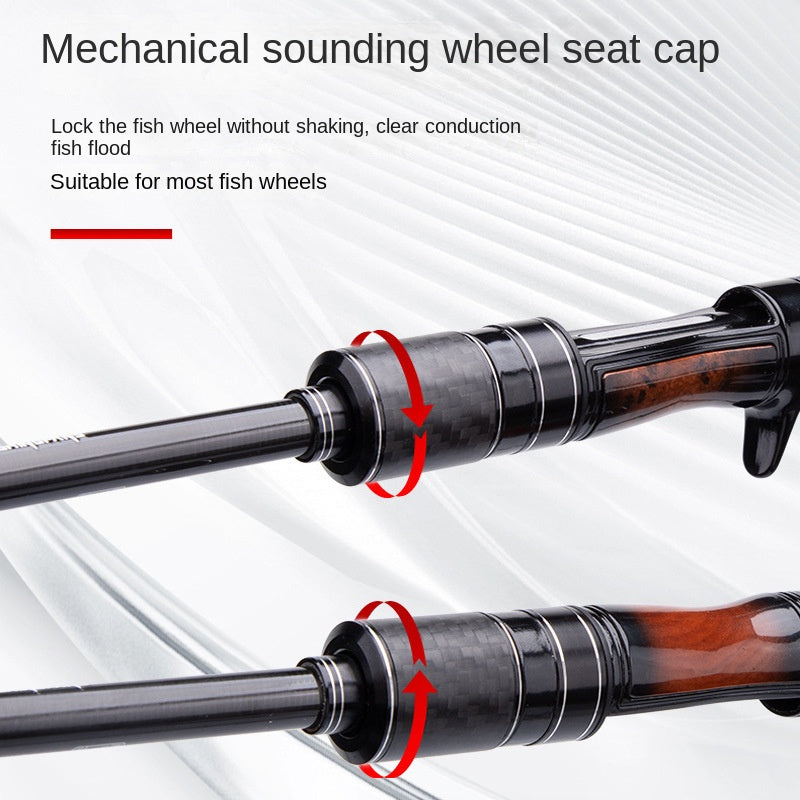 35CM Telescopic Lure Rod – Ultra-Short Mini Carbon Fiber Fishing Rod