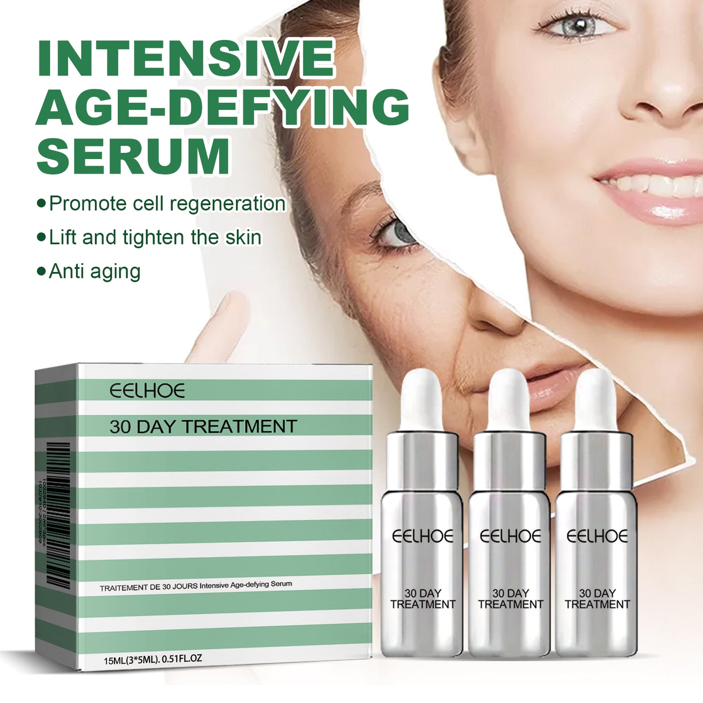 Anti-Aging Serum Lightening Fine Lines And Spots Dull, Hydrating, Firming And Brightening Face Serum