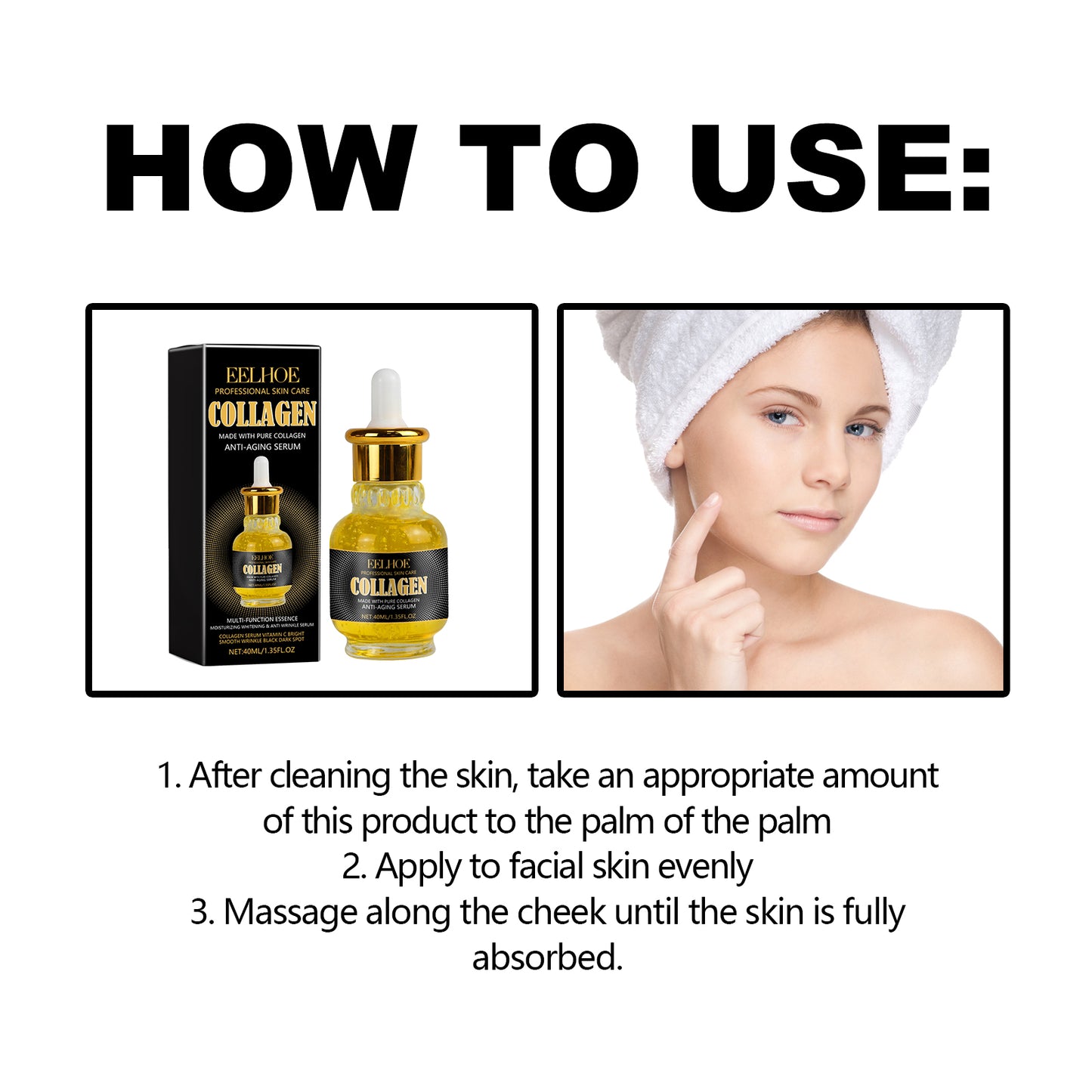 Anti-Aging Recombination Repair Serum – Firming, Elastic & Moisturizing Skin Care for Barrier Repair