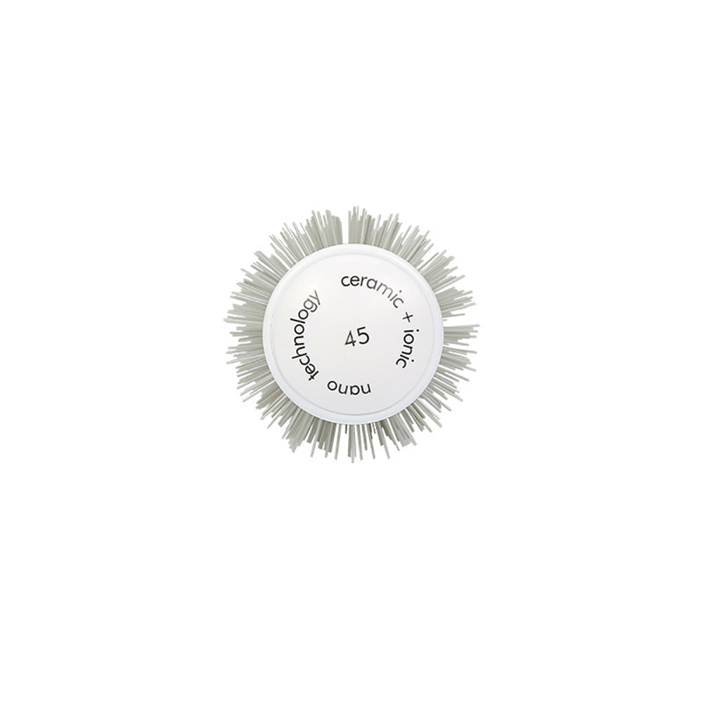 Professional Round Blue Hair Brush – Ceramic Ion Hairbrush Comb for Salon Hair Styling Tools