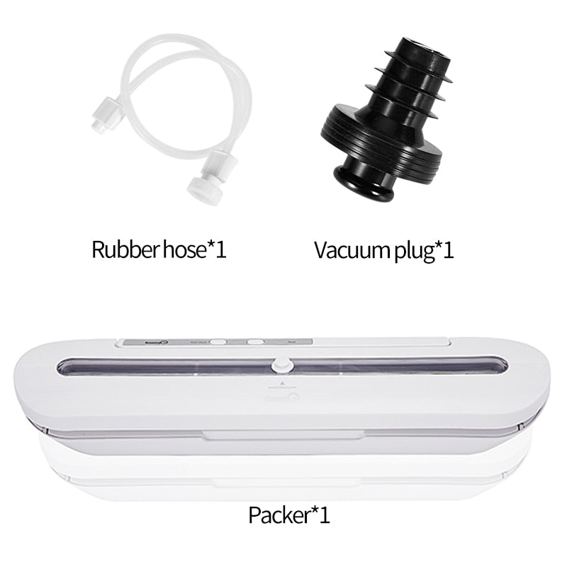 saengQ Best Vacuum Food Sealer 220V/110V – Automatic Packaging Machine with 5PCS Bags