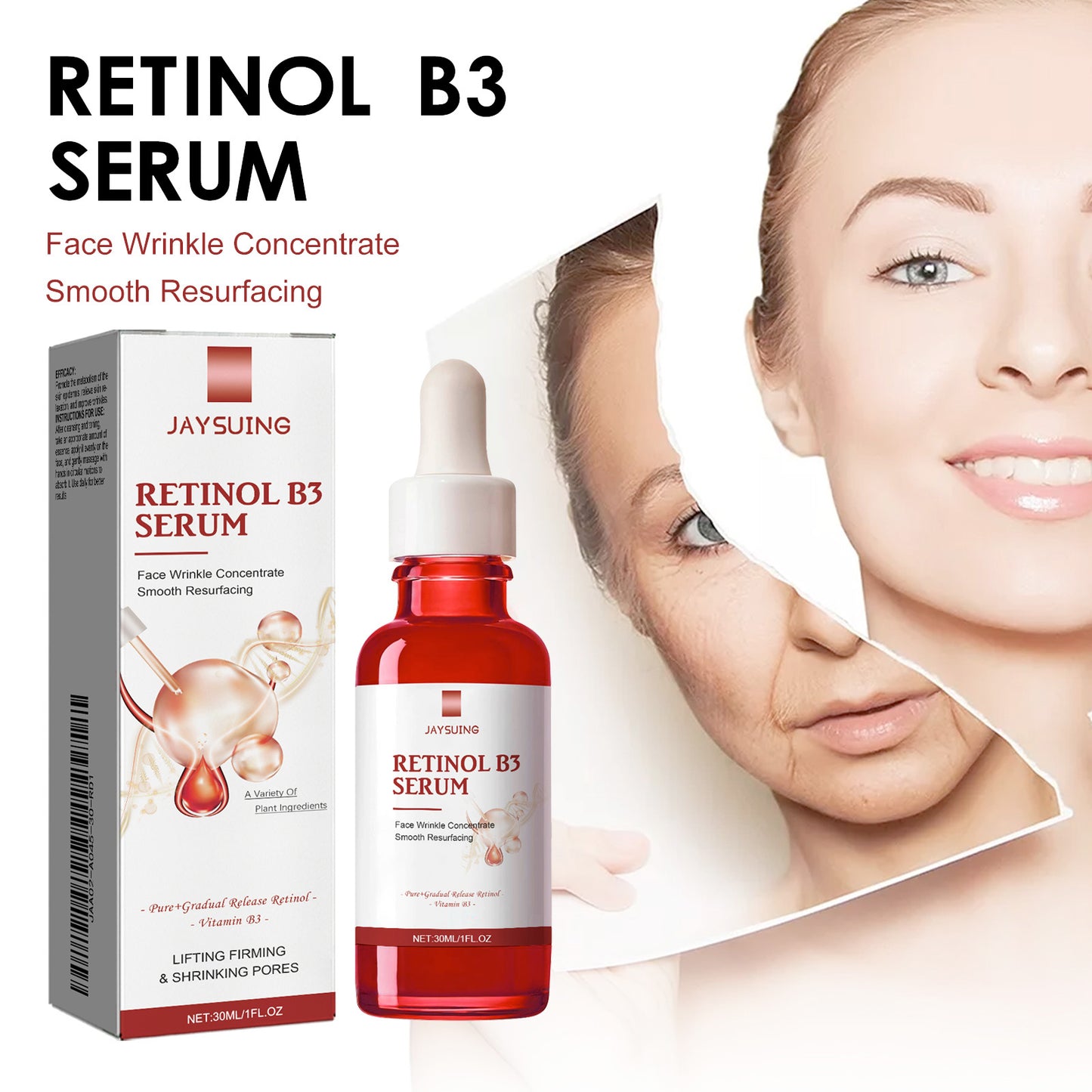 Retinol Face Essence – Reduces Lines, Firms & Hydrates Skin