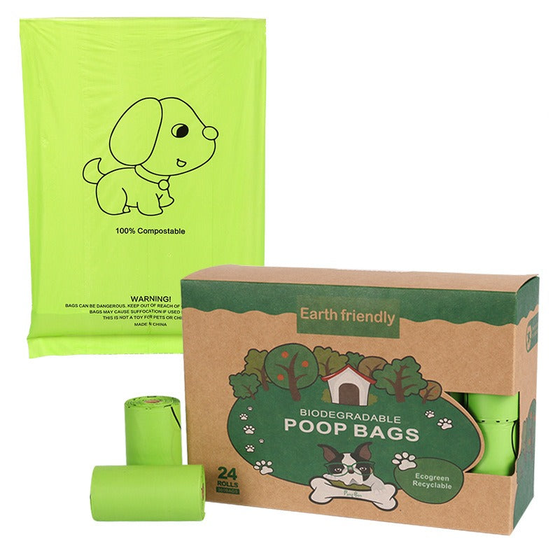 Biodegradable Corn Starch Pet Garbage Bags – PLA Compostable Dog Waste Bags