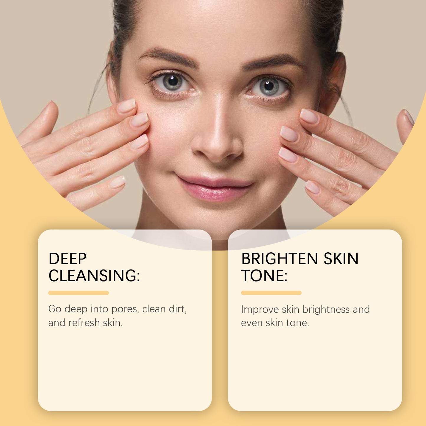 Viareline Vitamin C Deep Cleansing Mud Mask – Hydrating & Moisturizing Facial Care