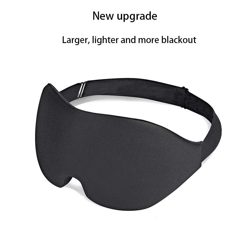 3D Three-Dimensional Sleep Eye Mask Memory Foam Blackout Breathable Eye Protection