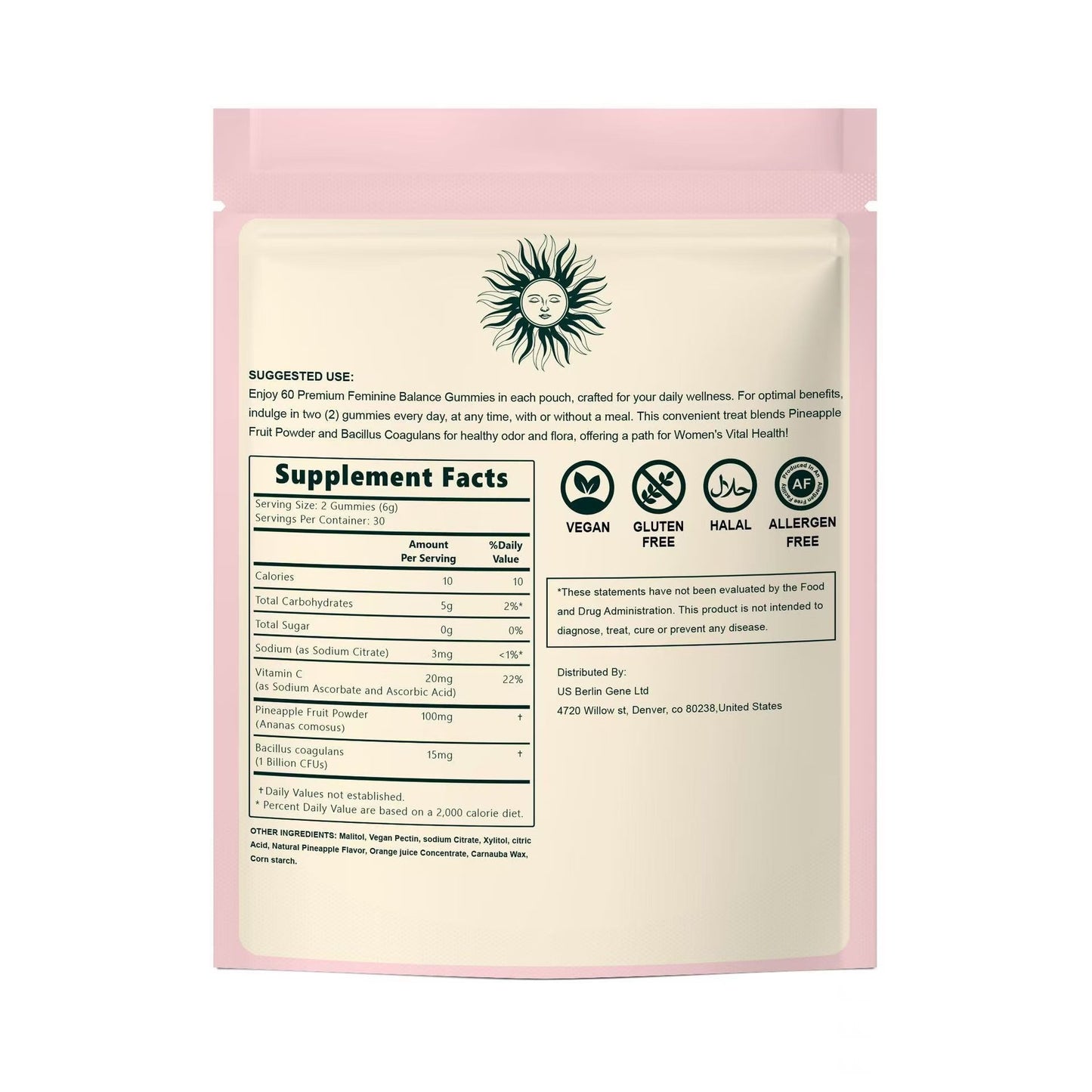 Premium Feminine Balance Gummies – Women’s Balance & Wellness Support