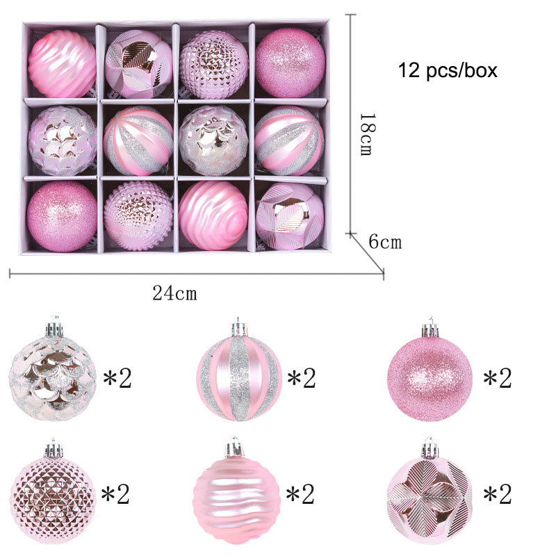 Colorful Christmas Ball Pendants - Tree Ornaments & Gift Decorations