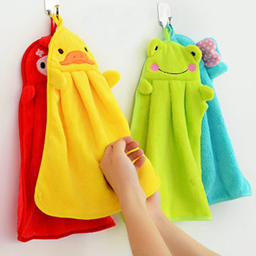 Eco-Friendly Cartoon Animal Towel – Soft Coral Velvet Candy Colours
