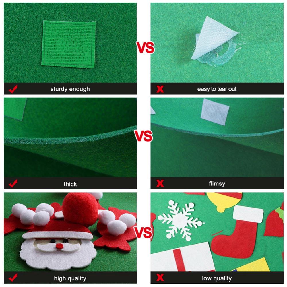 DIY Felt Christmas Tree - Children’s Gifts & Wall Decoration