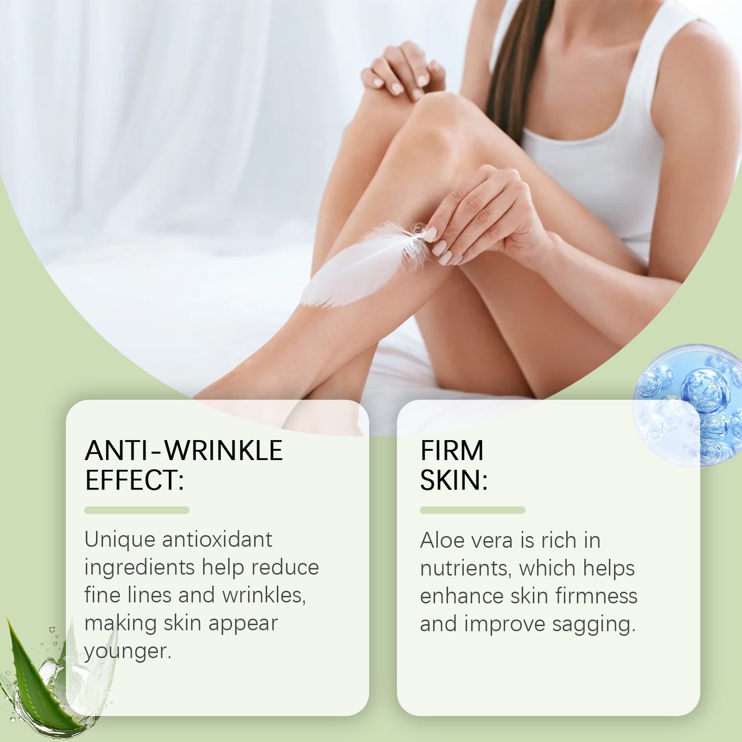 Aloe Vera Firming Moisturizer – Gentle Glow & Hydrating Cream