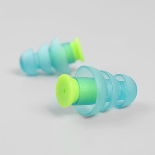 1 Pair Silicone Ear Plugs for Sleeping – Noise Reduction Earplug with Reusable Music Filter for Concerts, DJs & Motorcycles