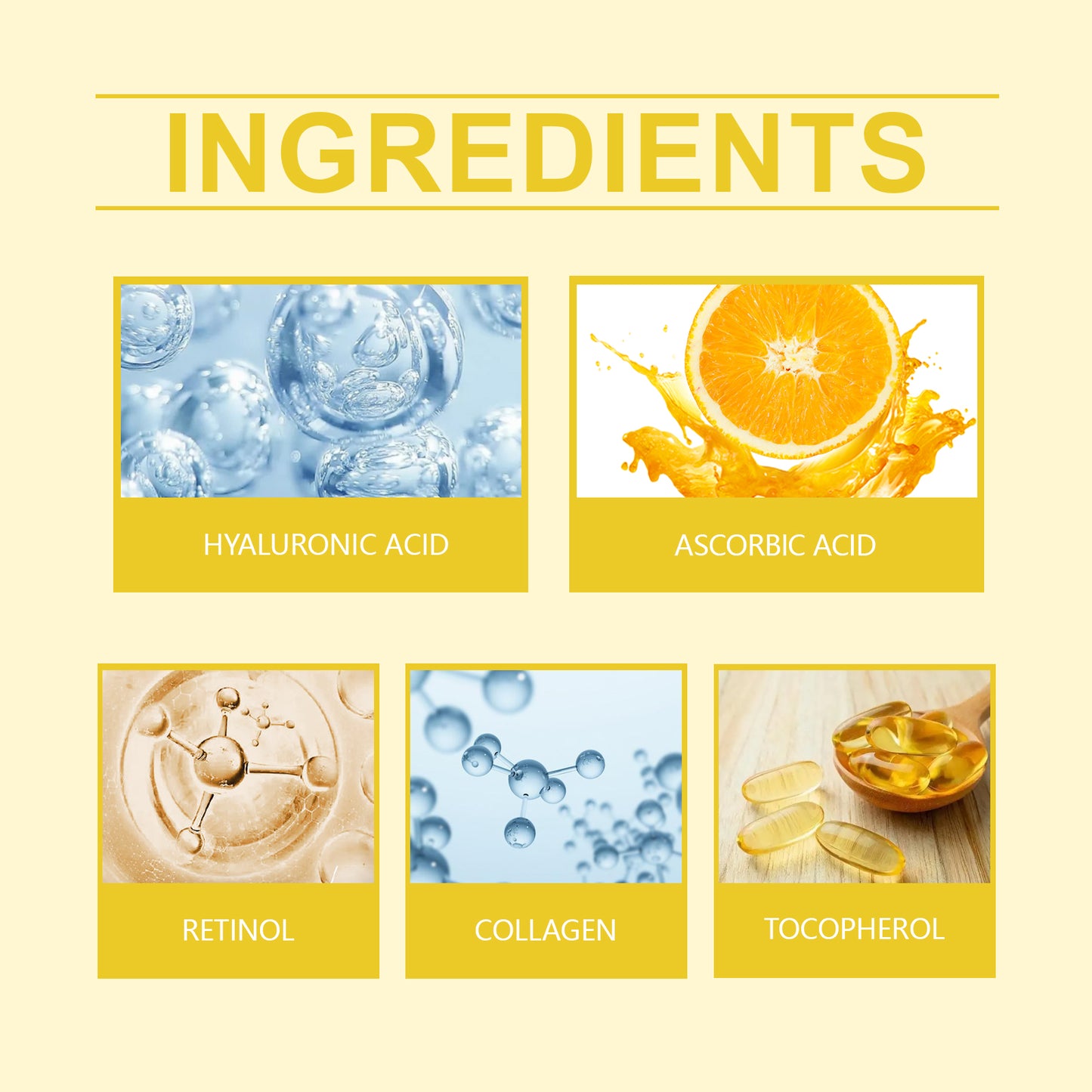 Retinol Firming Serum – Moisturizing Eye Area, Reducing Fine Lines & Brightening Eye Serum