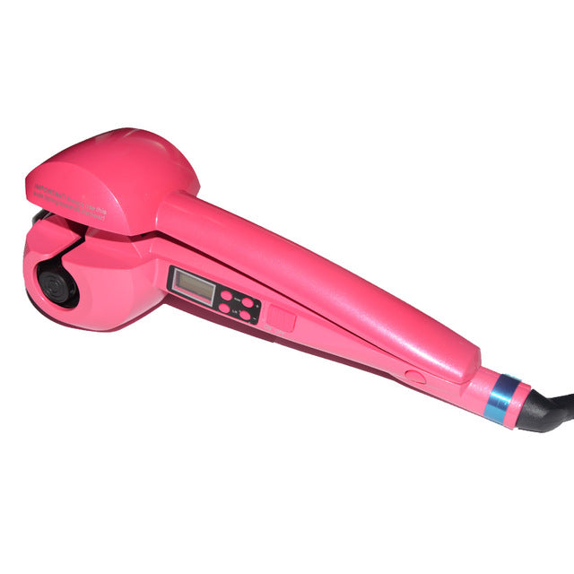 LCD Screen Automatic Hair Curler – Ceramic Wave Curling Iron Magic Hair Styler