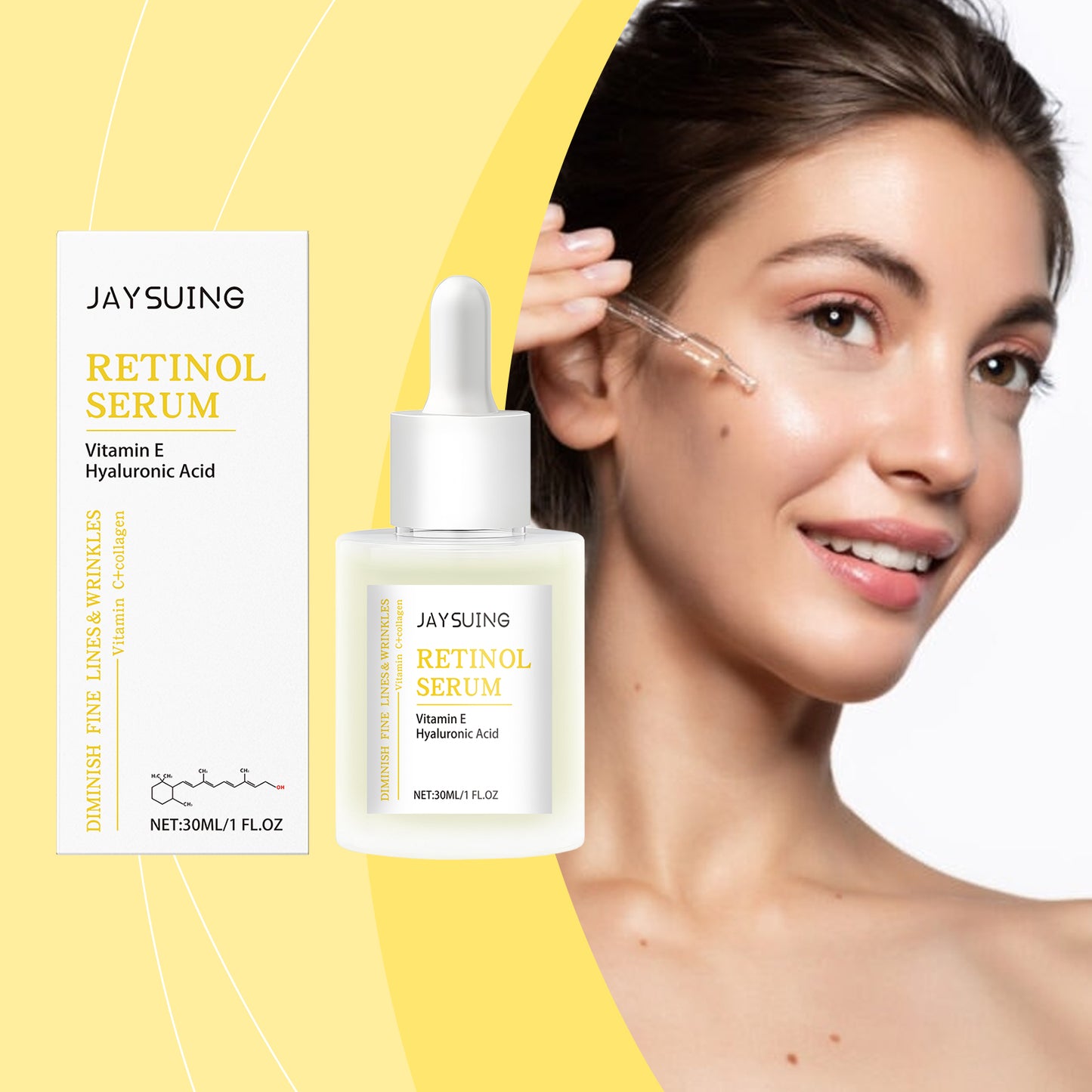 Retinol Firming Serum – Moisturizing Eye Area, Reducing Fine Lines & Brightening Eye Serum