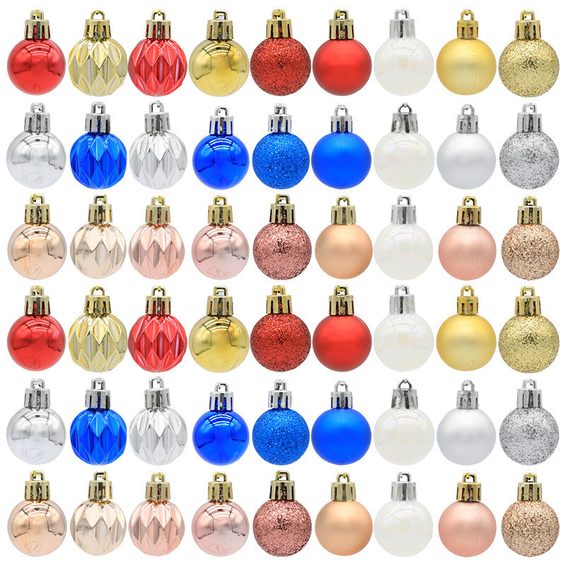 Christmas Balls Decorations Set 36PCS - Festive Ornaments Australia