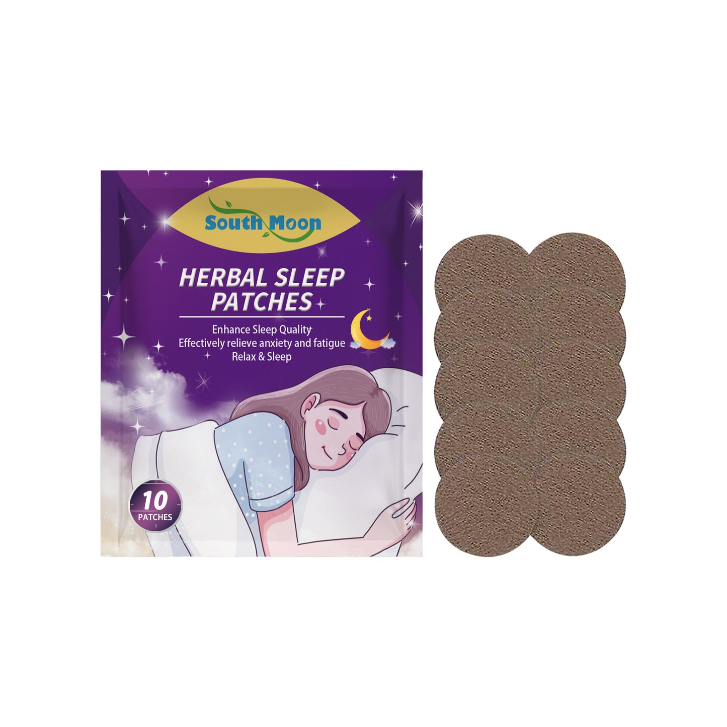 Herbal Sleep Patch – Care for Sleep, Relaxation & Body Pressure Relief