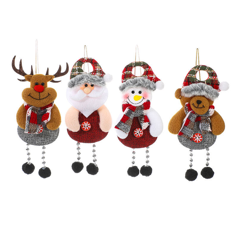 Fabric Elderly Ornaments - Christmas Tree Accessories & Gifts