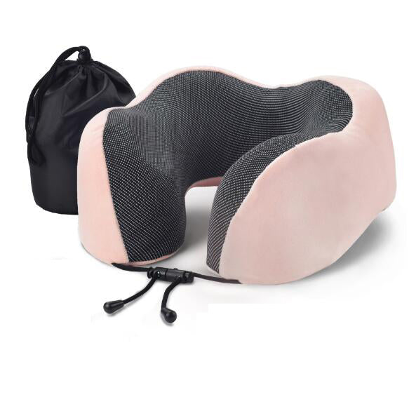 U-Shaped Memory Foam Neck Pillow Soft Cervical Travel Airplane Pillow