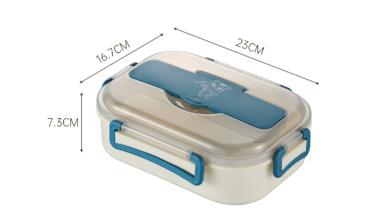Simple Portable Sealed Microwaveable Lunch Box