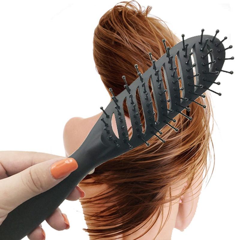 1PC Hair Brush – Scalp Massage Handle Comb for Detangling & Hairdressing Styling
