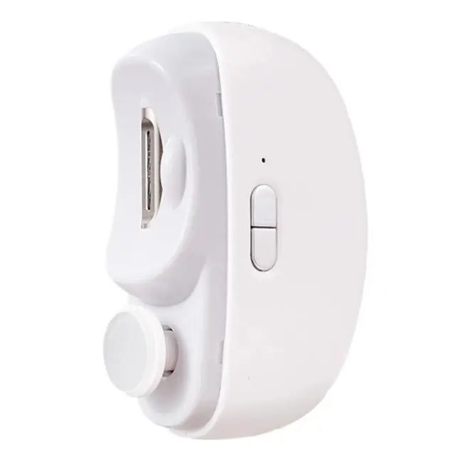 2-in-1 Electric Nail Clippers – Manicure Anti-Splash Nail Trimmer for Baby Fingers, Toes & Thick Nails Pedicure Cutter Tools