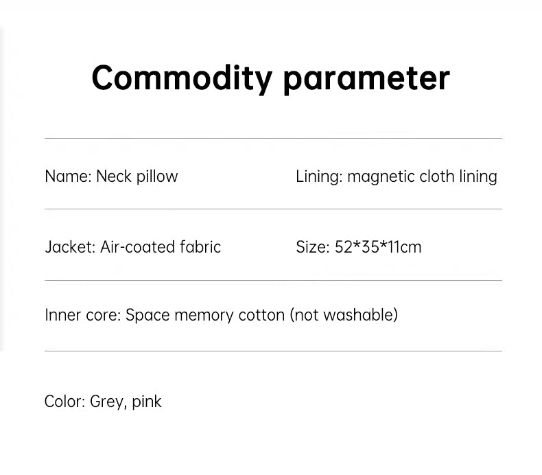 Bed Side Sleeping Pillow Neck Pain Relief Ergonomic Cervical Memory Foam