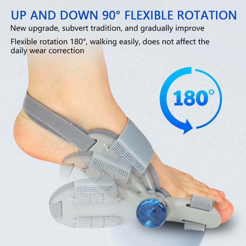 Adjustable Toe Outward Divider Big Toe Thumb Correction with Toe Corrector