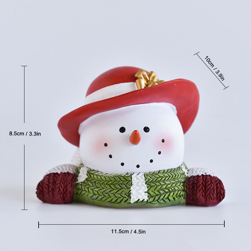 Creative Christmas Decorations - Snowmen, Trees & Small Animal Ornaments